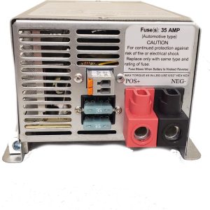 Wfco Technol Power Converter, 9800 Series, Converts 105 to 130 Volt AC to 13.2 to 14.4 Volt DC – WF-9875-LIS