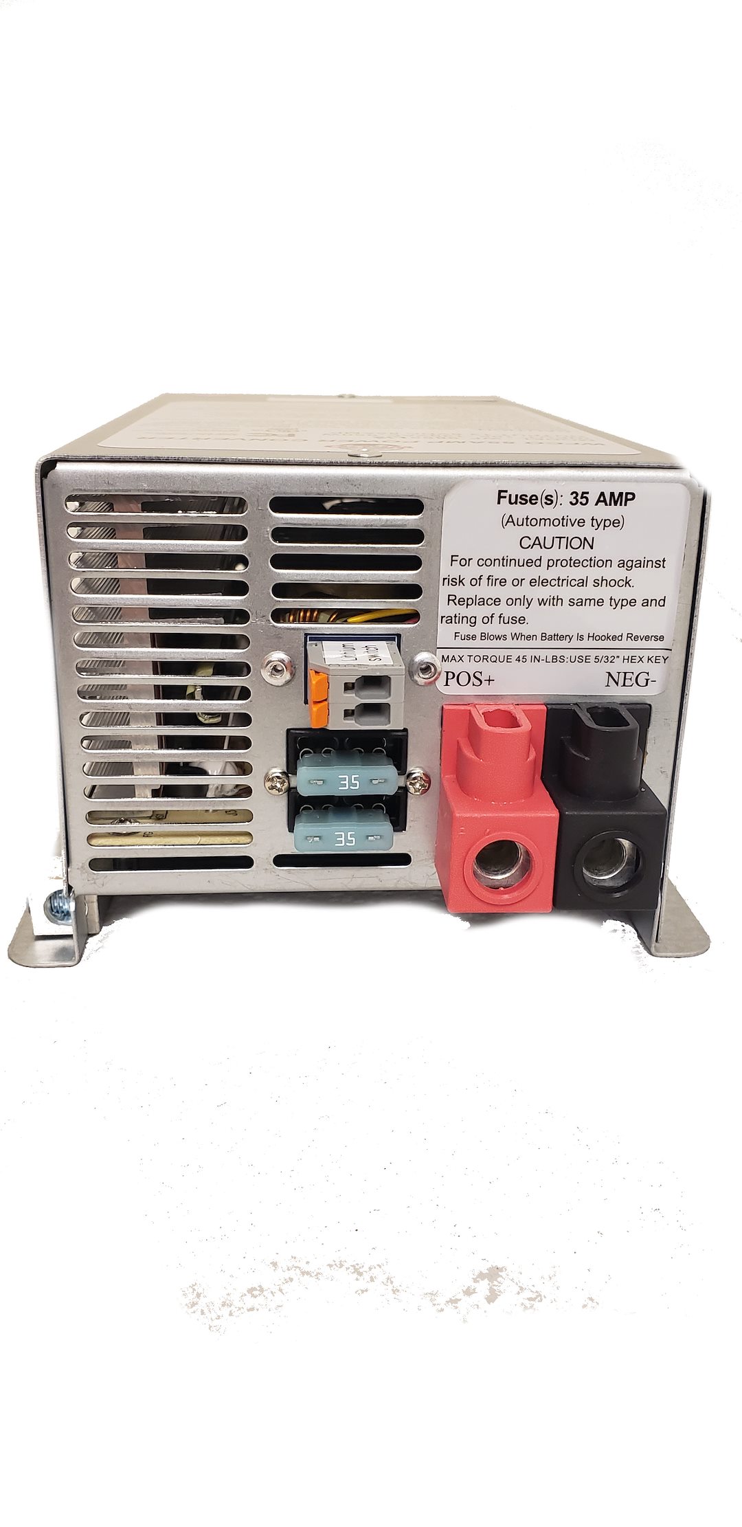 Wfco Technol Power Converter, 9800 Series, Converts 105 to 130 Volt AC to 13.2 to 14.4 Volt DC – WF-9875-LIS