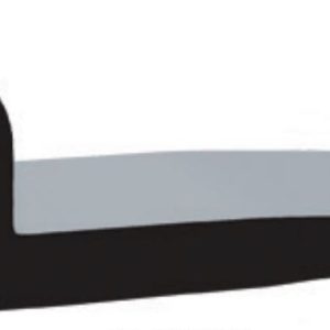 Clean Seal Door Window Channel Seal, P-Type, Mounts with 3M ™ Heat Activated Acrylic Foam Tape – 2452ST-50