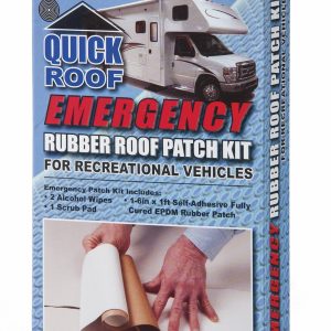 Cofair Prod Roof Repair Kit, Quick Roof ™, With 6 Inch X 12 Inch Self Adhesive Fully Cured Epdm Rubber Patch/ 2 Alcohol Wipes and Scrub Pad – RR612