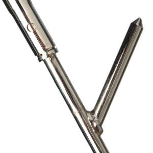 Coghlan’s Fire Poker, Extendible from 17 to 30 Inch Length, Chrome Plated Steel, With Wooden Handle, Single – 1577