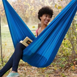 Coghlan’s Hammock, Camping Hammock, IN Line Style, Holds 1 Person, 330 Pounds Maximum – 1750