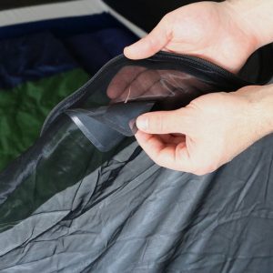 Coghlan’s Tent Repair Kit, Screen Repair Kit, Black, Mesh, Peel and Stick, 3 Inch Length X 3-1/2 Inch Width, Pack of 4 – 2350