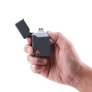 Coghlan’s Lighter, Electronic Current Plasma Arc, Rechargable Lithium Battery, Windproof Single Arc, Rubberized Coating – 2360