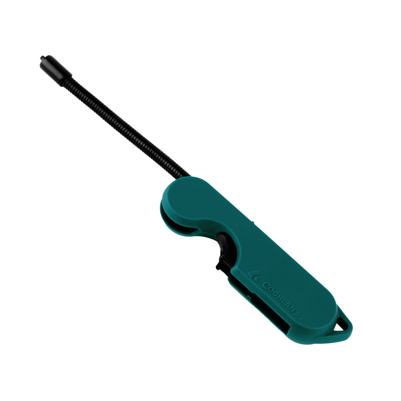 Coghlan’s Lighter, 2.625 Inch Length X 1.625 Inch Width X 0.56 Inch Depth, Electronic Current Plasma Arc, With Flexible Shaft – 2362