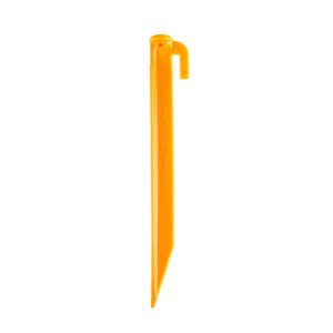 Coghlan’s Tent Peg, Hook Style, 9 Inch Length, ABS Plastic, Set of 6 – 2482