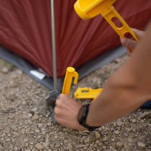 Coghlan’s Tent Peg, Hook Style, 9 Inch Length, ABS Plastic, Single – 2483