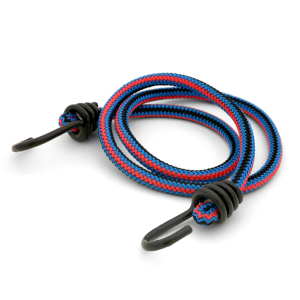 Coghlan’s Bungee Cord, Cotton Covered Multi-Strand Rubber Cord, 33 Inch Length, Plastic Coated Hooks, Assorted Colors – 513