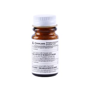Coghlan’s Drinking Water Purification Tablet, Used for Emergency Disinfection of Drinking Water, Use 2 Tablets to Purify 1 Quart of Water – 7620