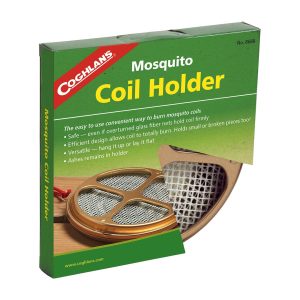 Coghlan’s Mosquito Repellent Holder, Securely Holds Burning Mosquito Coils and Keeps the Ashes Contained, Disc Style – 8688