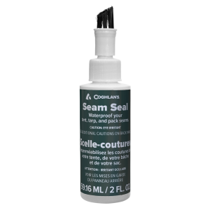 Coghlan’s Water Repellent, Seam Seal ™, Use to Seal Tents/ Tarps/ Rainwear/ Packs, 2 Fluid Ounce, Colorless, Nylon, Waterproof, Single – 9695