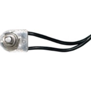 Cooper Wire Push Button Switch, Arrow Hart, On/Off Switch, Single Pole, 125 Volt, 1 Amp, Nickel, Metal – 449NP-BOX