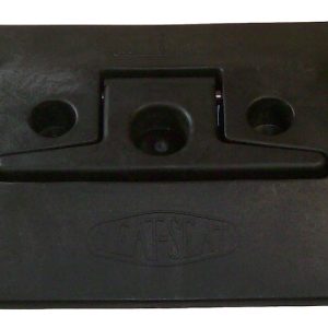 Cipa Tie Down Anchor, Dock Cleat, 6.5 Inch X 10 Inch, Retractable, Black, Nylon Composite, Single – 02100