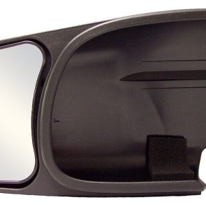 Cipa Exterior Towing Mirror, Slide on, 4-1/4 X 5-3/4 Inch Mirror, Non-Extendable, Glass Manual Adjust, Without Turn Signal Indicator – 10800