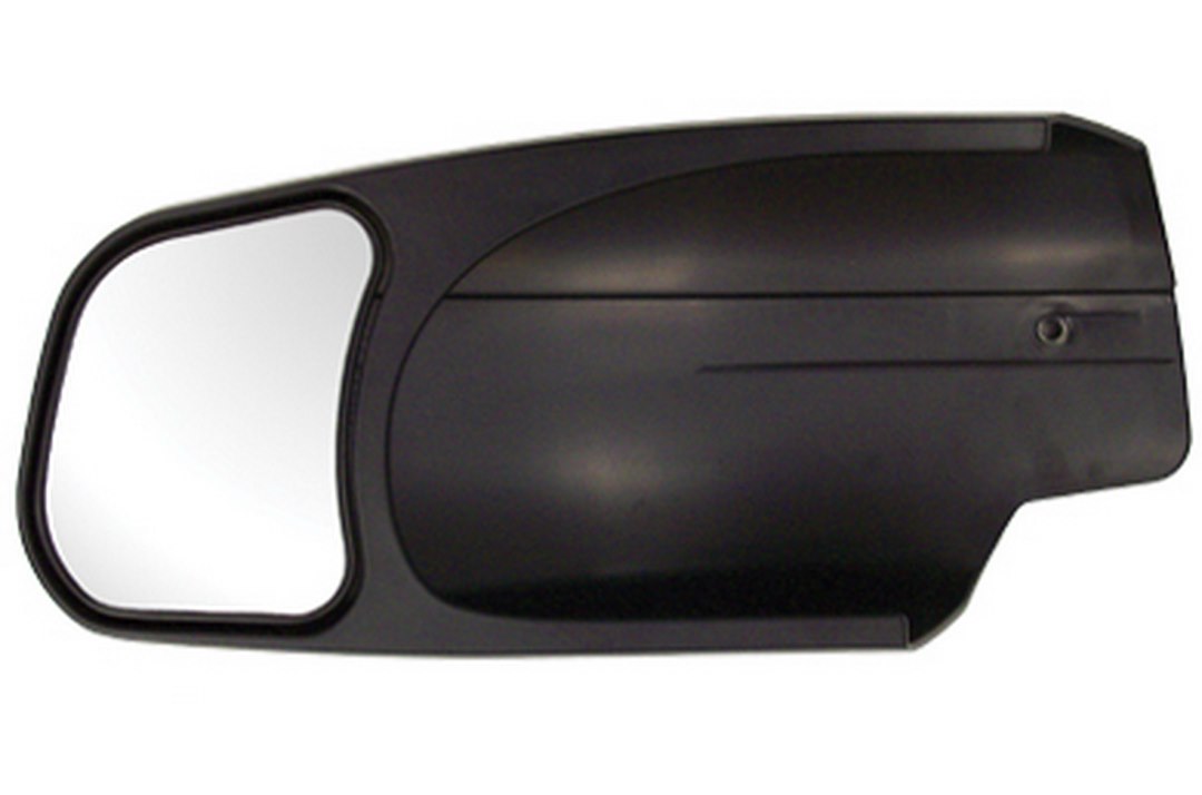Cipa Exterior Towing Mirror, Slide on, 4-1/4 X 5-3/4 Inch Mirror, Non-Extendable, Glass Manual Adjust, Without Turn Signal Indicator – 10901
