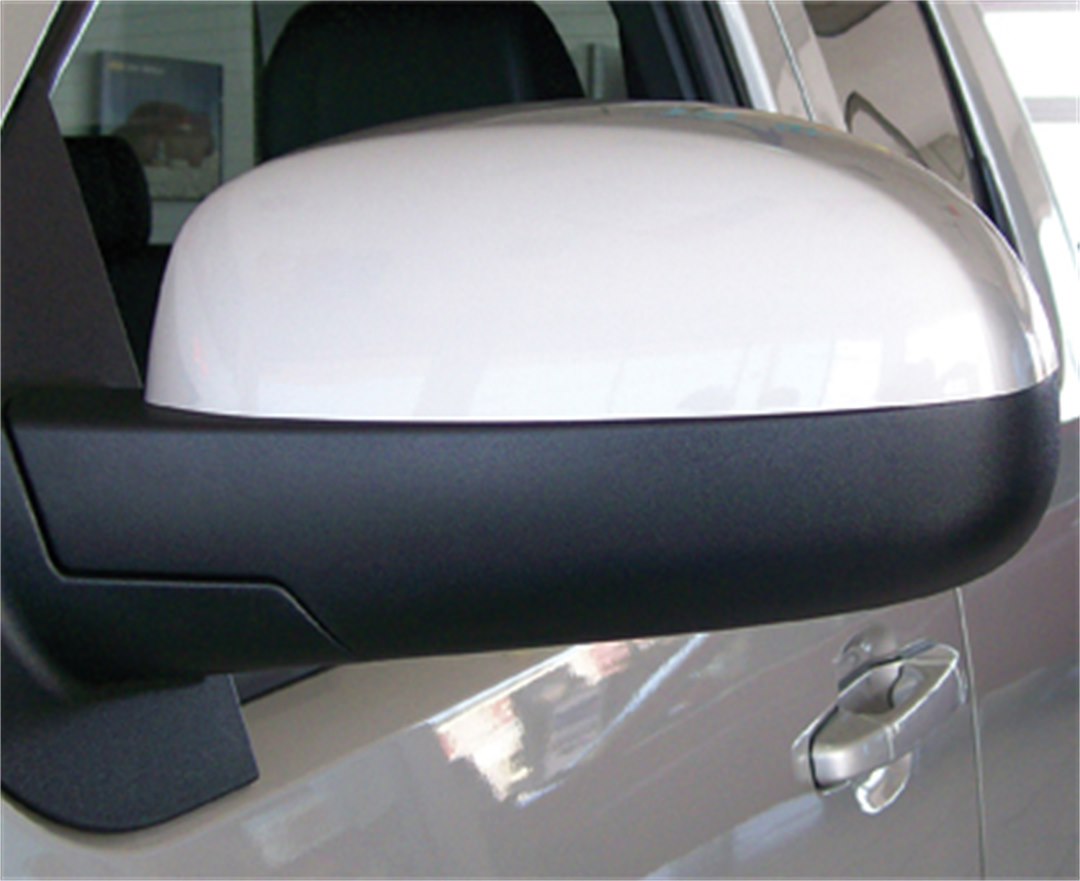 Cipa Exterior Towing Mirror, Slide on, 4-1/4 X 5-3/4 Inch Mirror, Non-Extendable, Glass Manual Adjust, Without Turn Signal Indicator – 10901