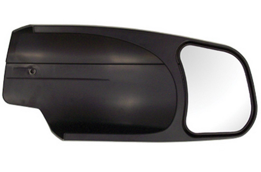 Cipa Exterior Towing Mirror, Slide on, 4-1/4 X 5-3/4 Inch Mirror, Non-Extendable, Glass Manual Adjust, Without Turn Signal Indicator – 10902