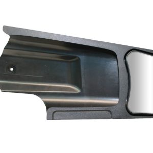 Cipa Exterior Towing Mirror, Slide on, Non-Extendable, Glass Manual Adjust, Without Turn Signal Indicator, Without Heat, Non-Folding, Black – 10972