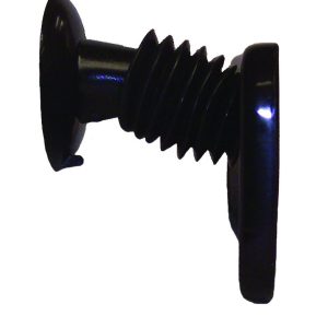 Cipa Interior Rear View Mirror, Convex, Rectangular, 4 Inch X 8 Inch, Black, Suction Cup Mounting – 11050