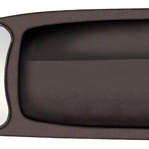 Cipa Exterior Towing Mirror, Slide on, Non-Extendable, Glass Manual Adjust, Without Turn Signal Indicator, Without Heat, Non-Folding, Black – 11401