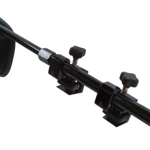 Cipa Exterior Towing Mirror, For Mirror Head 7-1/4 X 4-1/4 Inch, Dual Clamp Bar Mount, Adjustable, Single – 11980