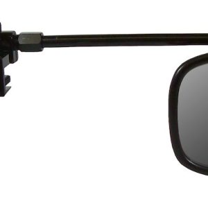 Cipa Exterior Towing Mirror, For Mirror Head 7-1/4 X 4-1/4 Inch, Dual Clamp Bar Mount, Adjustable, Single – 11980