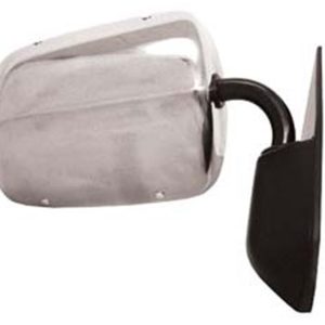 Cipa Exterior Mirror, OEM Replacement, Single, Stainless Steel, Manual, Foldaway, Without Heated Mirrors, Without Turn Signal Indicators – 46310