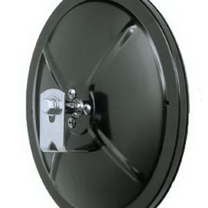 Cipa Exterior Mirror, Hot Spot, Blind Spot Mirror, Single, Black, Manual, With Brackets, 5 Inch Round Clamp-On – 48500