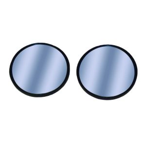Cipa Blind Spot Mirror, Hot Spot, Set of 2, 2 Inch Round, Stick-On, Blue Tinted – 49111