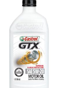 Castrol Oil, Gtx ®, SAE 5W-20, 1 Quart Bottle, Single – CA06140