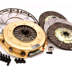 Centerforce Clutch Set, 10.4 Inch Clutch Diameter, 1-1/8 Inch X 26 Spline Input Shaft, Dual Disc, Solid Hub – 412114805