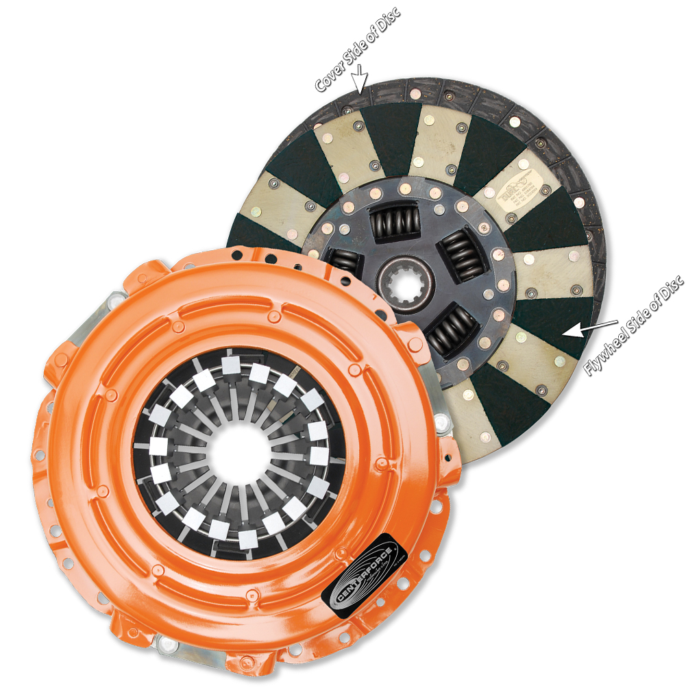 Centerforce Clutch Set, Dual Friction ®, 8-3/8 Inch Clutch Diameter, 7/8 Inch X 20 Spline Input Shaft, Diaphragm – DF902802