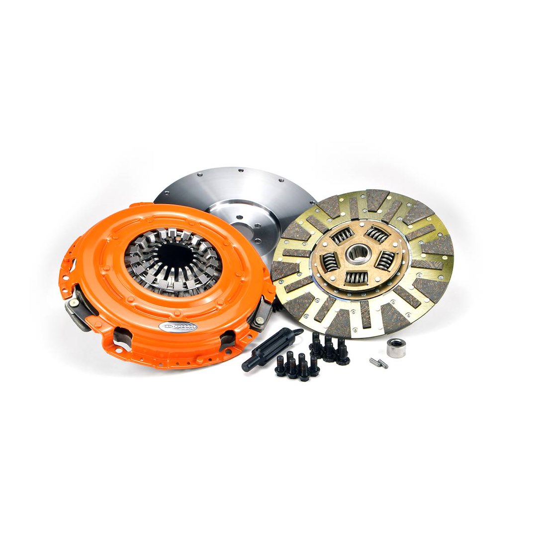 Centerforce Clutch Set, Dual Friction ®, 12 Inch Clutch Diameter, 1-1/8 Inch X 26 Spline Input Shaft, Cast Iron Pressure Plate – KDF241042