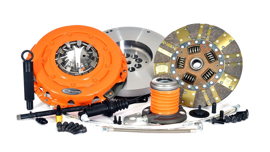Centerforce Clutch Set, Dual Friction ®, 10.4 Inch Clutch Diameter, 1-1/8 Inch X 21 Spline Input Shaft, Diaphragm, Single Disc – KDF770751