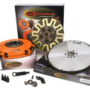 Centerforce Clutch Set, Dual Friction ®, 11.5 Inch Clutch Diameter, 1-1/8 Inch X 26 Spline Input Shaft, Sprung Hub – KDF931042