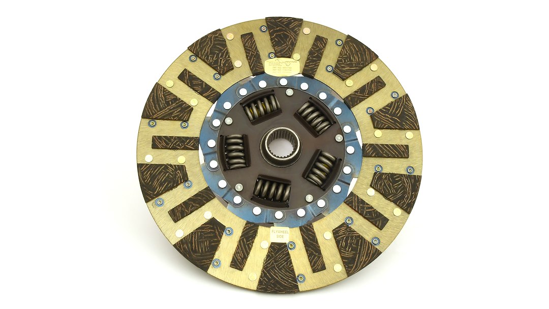 Centerforce Clutch Set, Dual Friction ®, 11.5 Inch Clutch Diameter, 1-1/8 Inch X 26 Spline Input Shaft, Sprung Hub – KDF931042