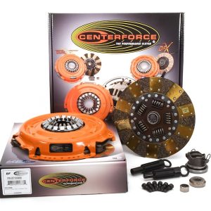 Centerforce Clutch Set, Dual Friction ®, 10.4 Inch Clutch Diameter, 1-1/8 Inch X 26 Spline Input Shaft, Sprung Hub – KDF939064