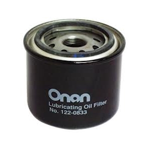 Cummins Nw Generator Oil Filter, Replacement, Fits Generator Model Quiet Diesel Hdkaj, Without Anti Drain Back Valve, With Bypass Valve – 122-0833