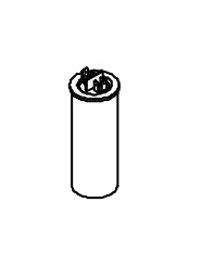 Coleman-Mach Air Conditioner Capacitor, Run Capacitor – 1499-5721