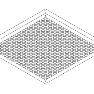 Coleman-Mach Air Conditioner Ceiling Assembly Grille, For 8330/ 7330/ 8530/ 6798/ 6799/ 8370 Series Model Number Ceiling Assembly – 6798-3041