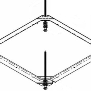 Coleman-Mach Air Conditioner Installation Kit, With Mounting Frame/ Bolt Kit – 8333A1031