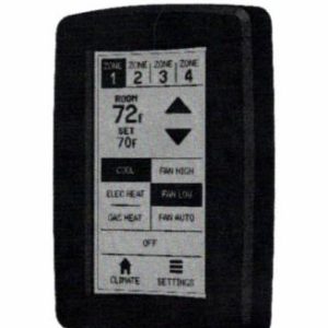 Coleman-Mach Wall Thermostat, For Coleman Multi Zone Control, Digital Readout, Black Case – 9420-330