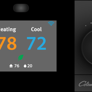 Coleman-Mach Wall Thermostat, Single Stage, For Heat/ Cool Control, Wifi Connectivity with Apple and Andoid Compatible, Programmable – 9420-391