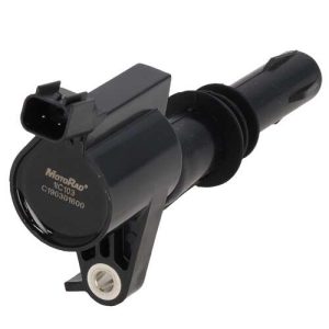 Motorad Ignition Coil, Coil on Plug, 12 Volt DC, 400 to 1100 Ohms Primary Resistance/ 3800 to 8100 Ohms Secondary Resistance, Black, Single – 1IC103