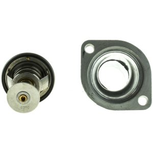 Motorad Thermostat, Temperature: 185F, Plastic/ Stainless Steel/ Copper/ Rubber, With Seal, Silver – 2082KT