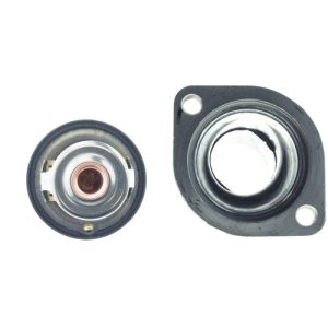 Motorad Thermostat, Fail-Safe ®, Temperature: 185F, Copper/ Plastic/ Rubber/ Stainless Steel, With Housing/ Seal – 2082KTFS