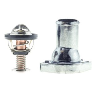 Motorad Thermostat, Fail-Safe ®, Temperature: 185F, Copper/ Plastic/ Rubber/ Stainless Steel, With Housing/ Seal – 2082KTFS