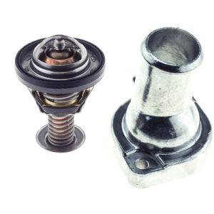 Motorad Thermostat, Fail-Safe ®, Temperature: 185F, Copper/ Plastic/ Rubber/ Stainless Steel, With Housing/ Seal – 2082KTFS