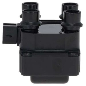 Motorad Ignition Coil, Block Style, 12 Volt DC, 400 to 1100 Ohms Primary Resistance/ 5000 to 10500 Ohms Secondary Resistance, Black, Single – 2IC106