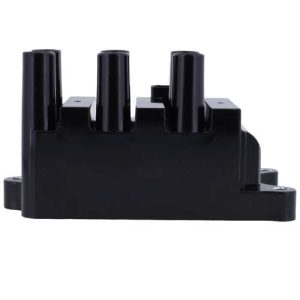 Motorad Ignition Coil, Block Style, 12 Volt DC, 300 to 1000 Ohms Primary Resistance/ 8000 to 14500 Ohms Secondary Resistance, Black, Single – 3IC104